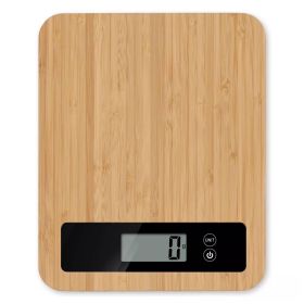 TRIDENT-5KG DIGITAL BAMBOO SCALE 5000G X 1G