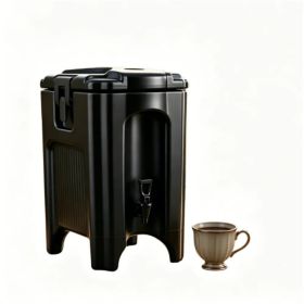 4.4 Gallon 3Layer Insulated Beverage Dispenser, Hot & Cold Drink Server with DripProof Faucet, LeakProof Commercial Drink Container for Catering (Option: default title)